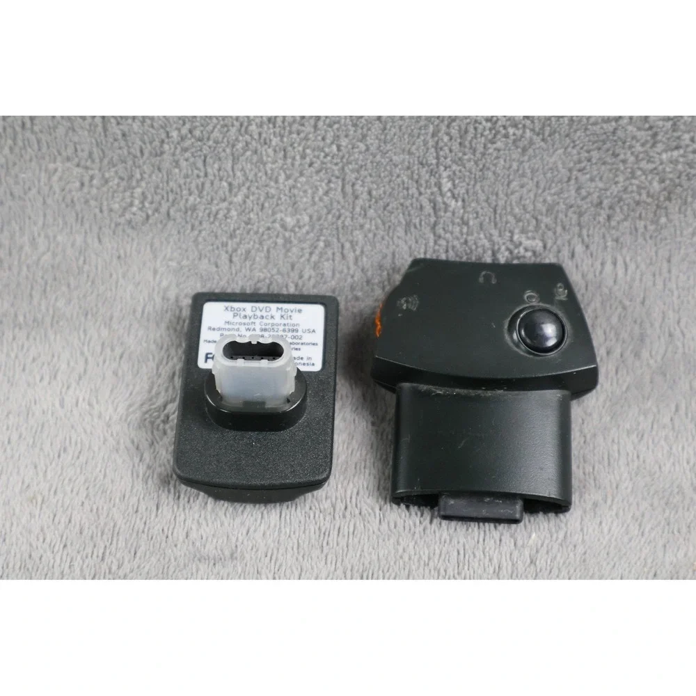Microsoft Xbox DVD Movie Playback Kit & Communicator Black For Microsoft Xbox